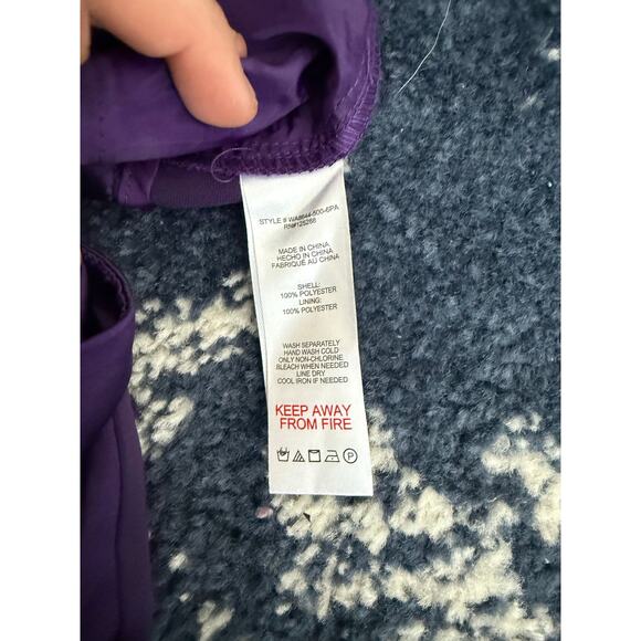 NWOT Jason Wu Bright Violet Polyester Wide Leg Trousers Sz. 10 - Picture 3 of 7